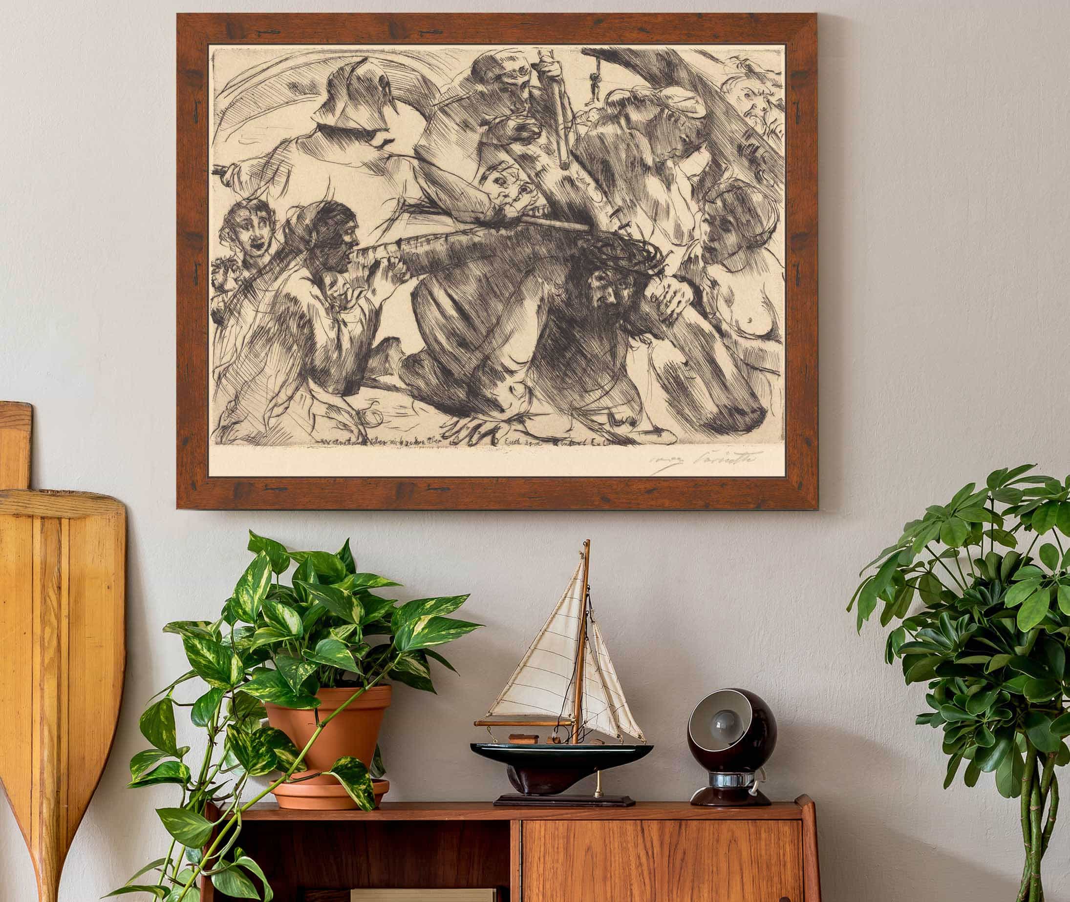 Christ Bearing The Cross Kreuztragung by Lovis Corinth - Image 3