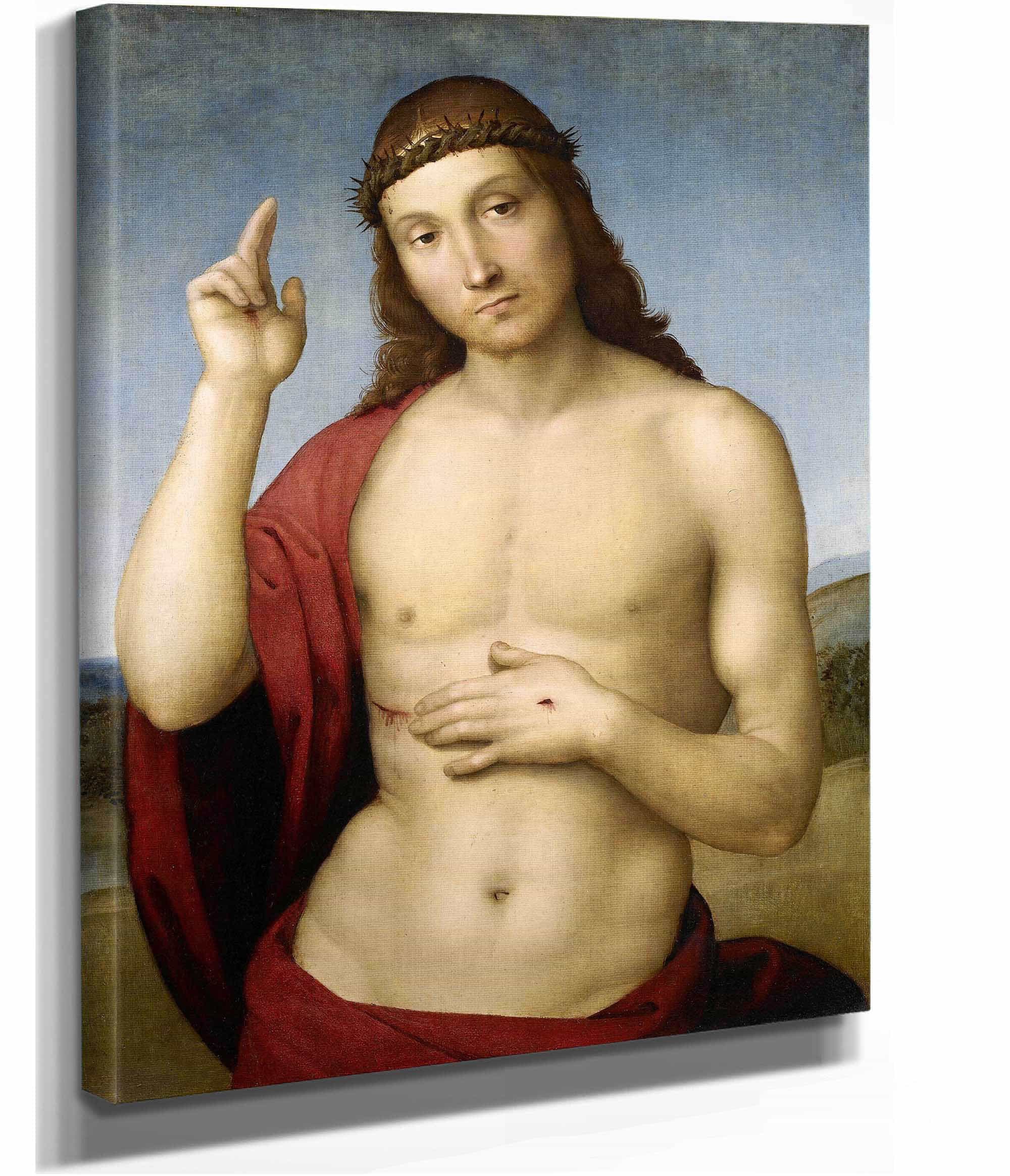 Christ Blessing Pax Vobiscum by Raphael - Image 2