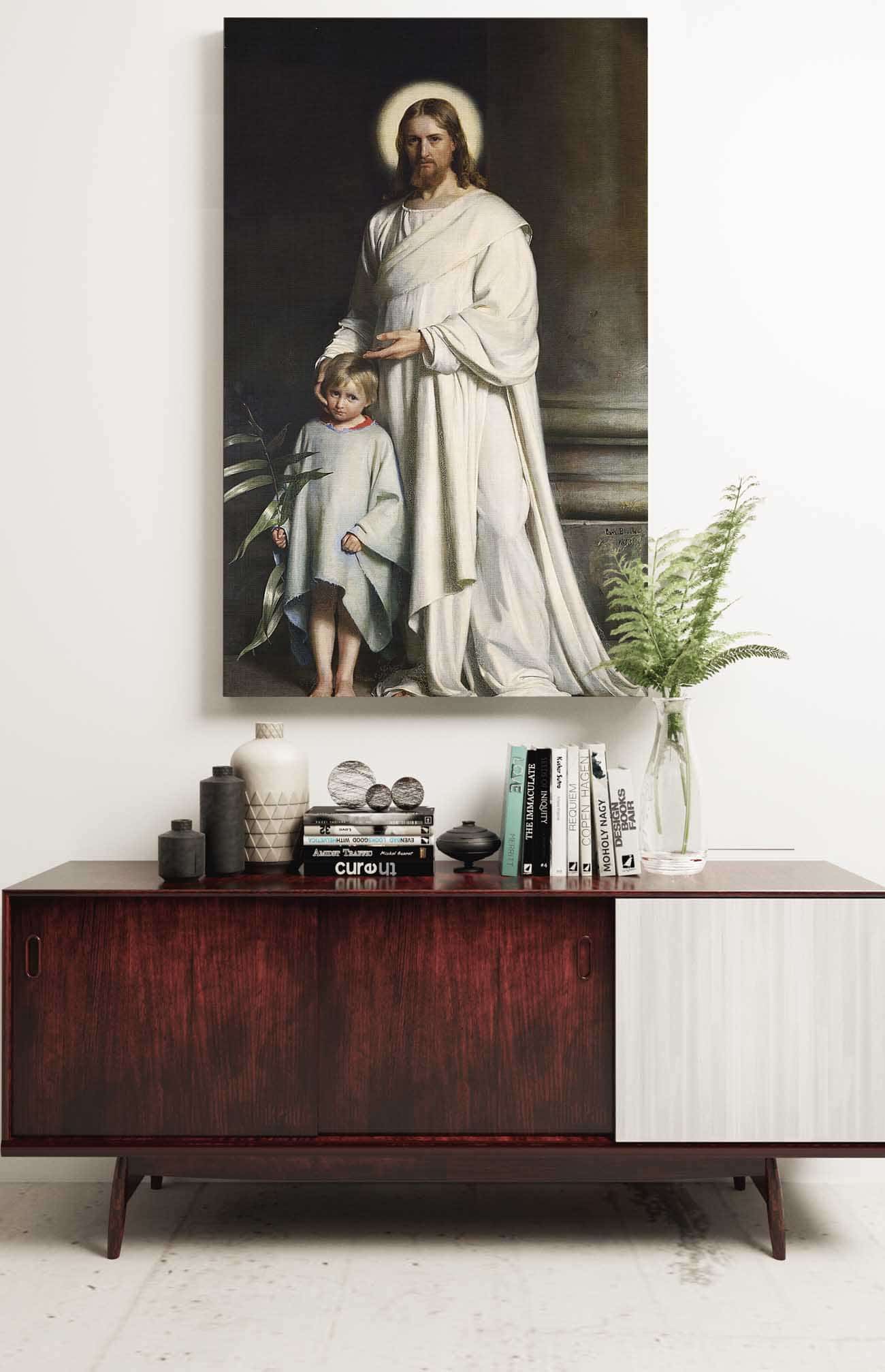 Christ Blessing The Little Child by Carl Bloch - Image 2