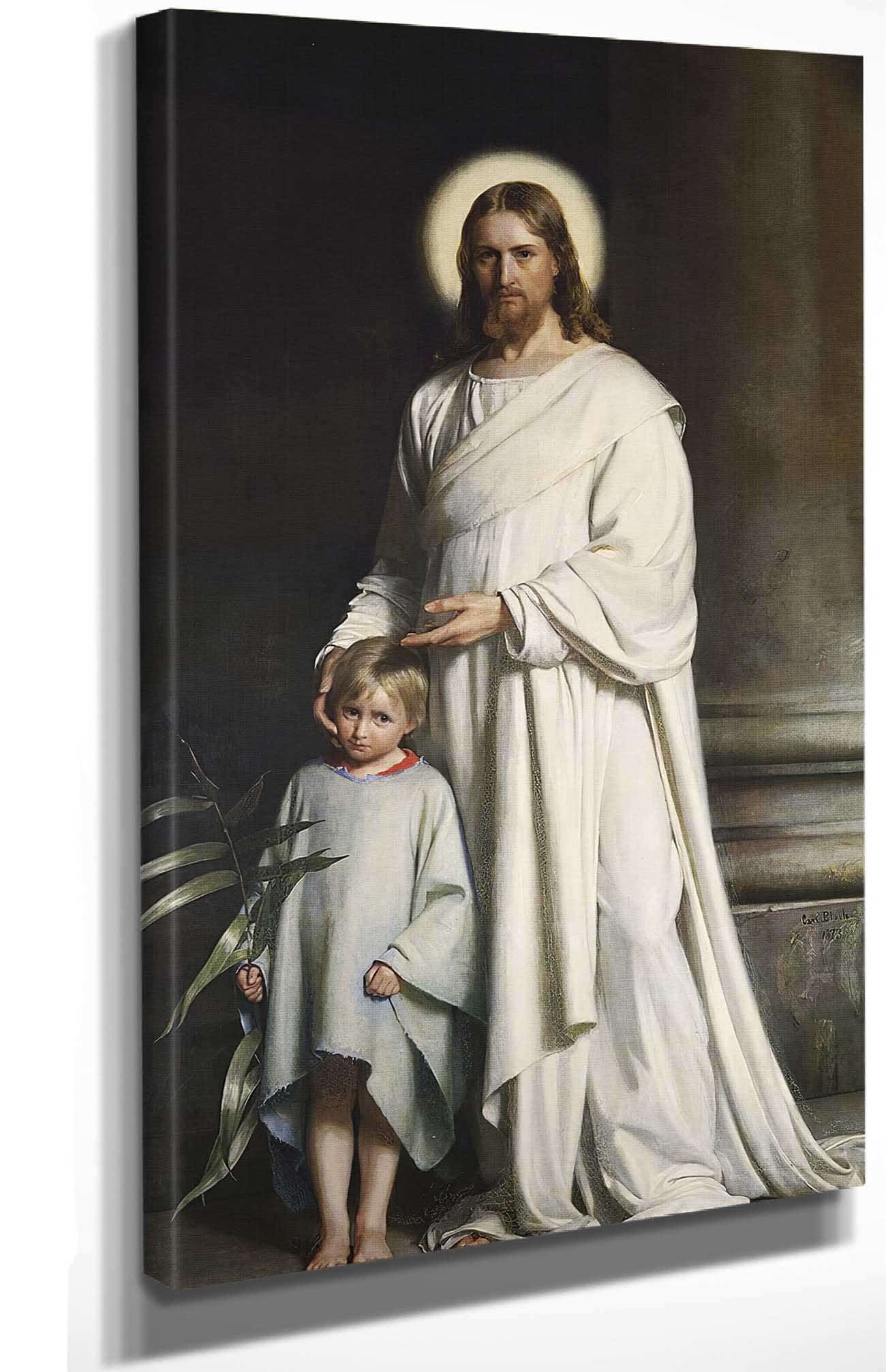 Christ Blessing The Little Child by Carl Bloch - Image 4