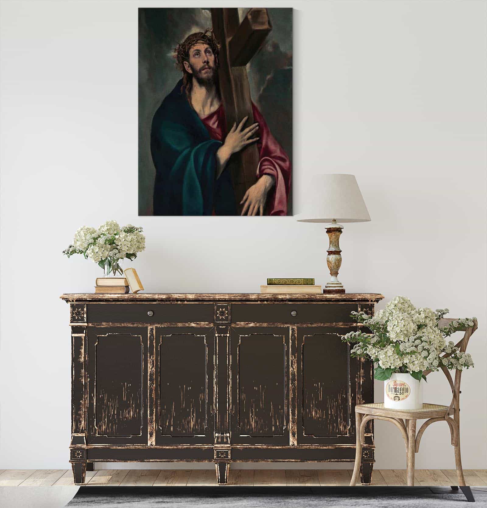 Christ Carrying The Cross by El Greco - Image 4