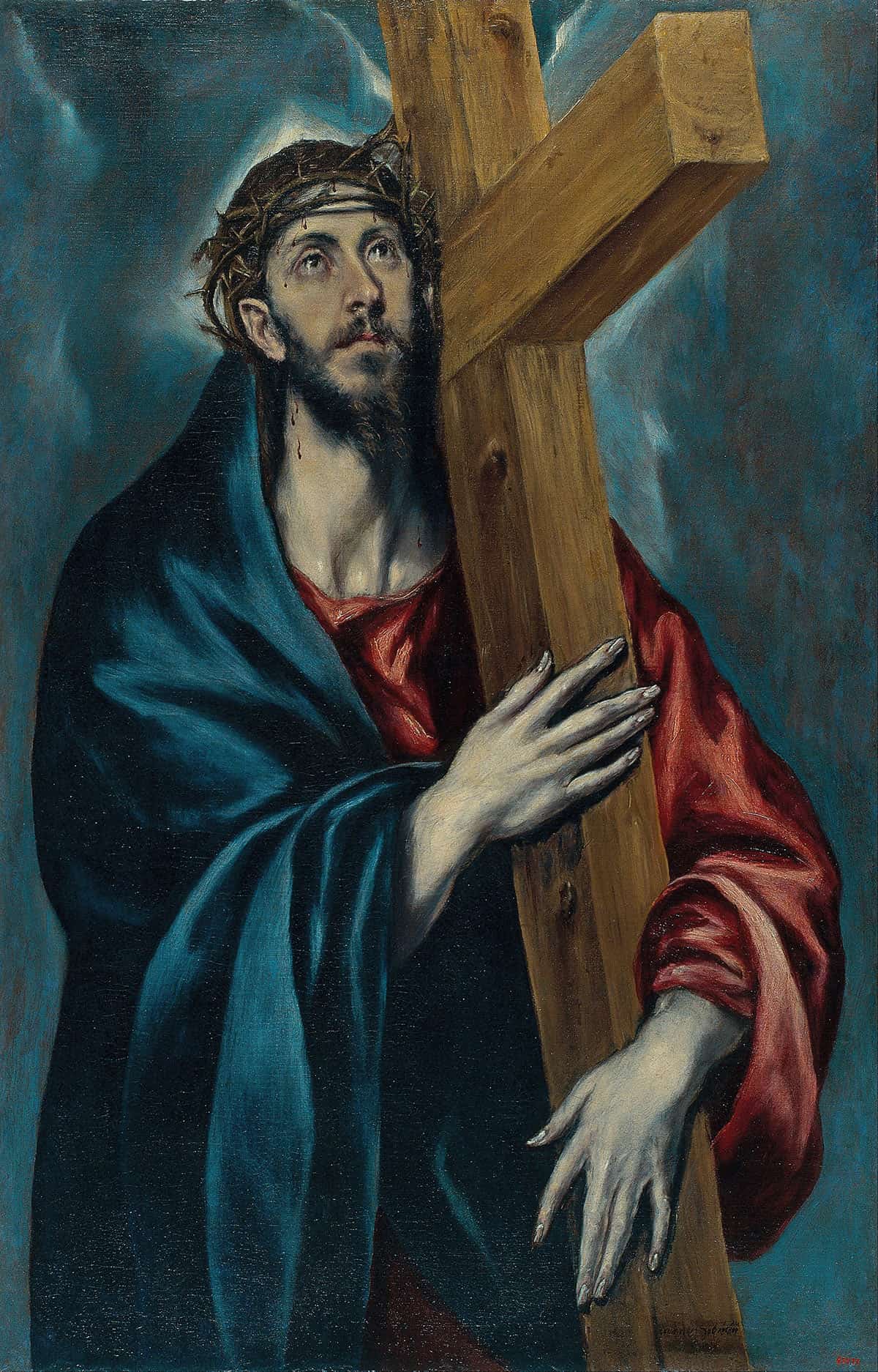 Christ Carrying The Cross From Until by El Greco - Image 3
