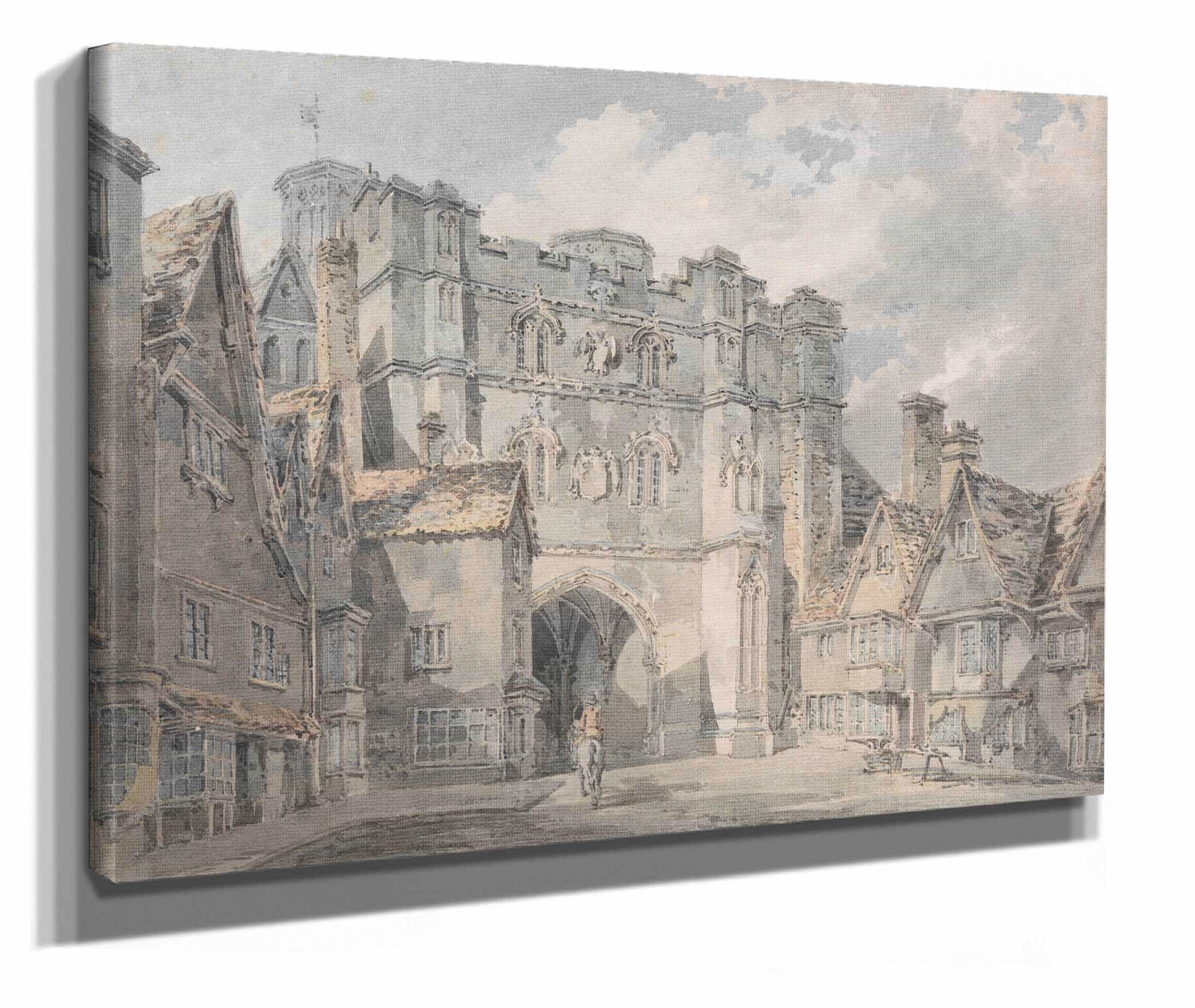 Christ Church Gate Canterbury To by Joseph Mallord William Turner - Image 2