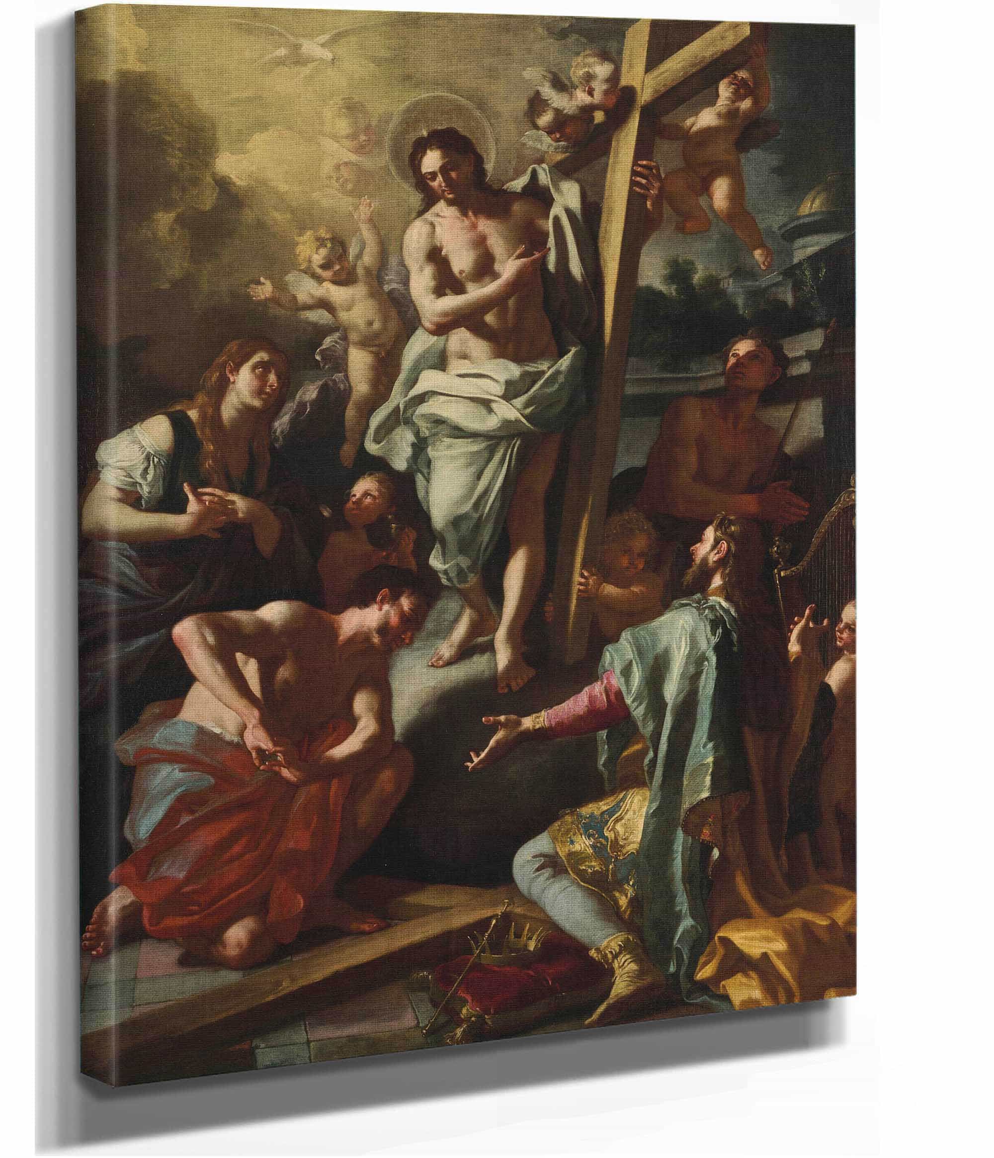 Christ Descending Into Limbo by Francesco Solimena - Image 2
