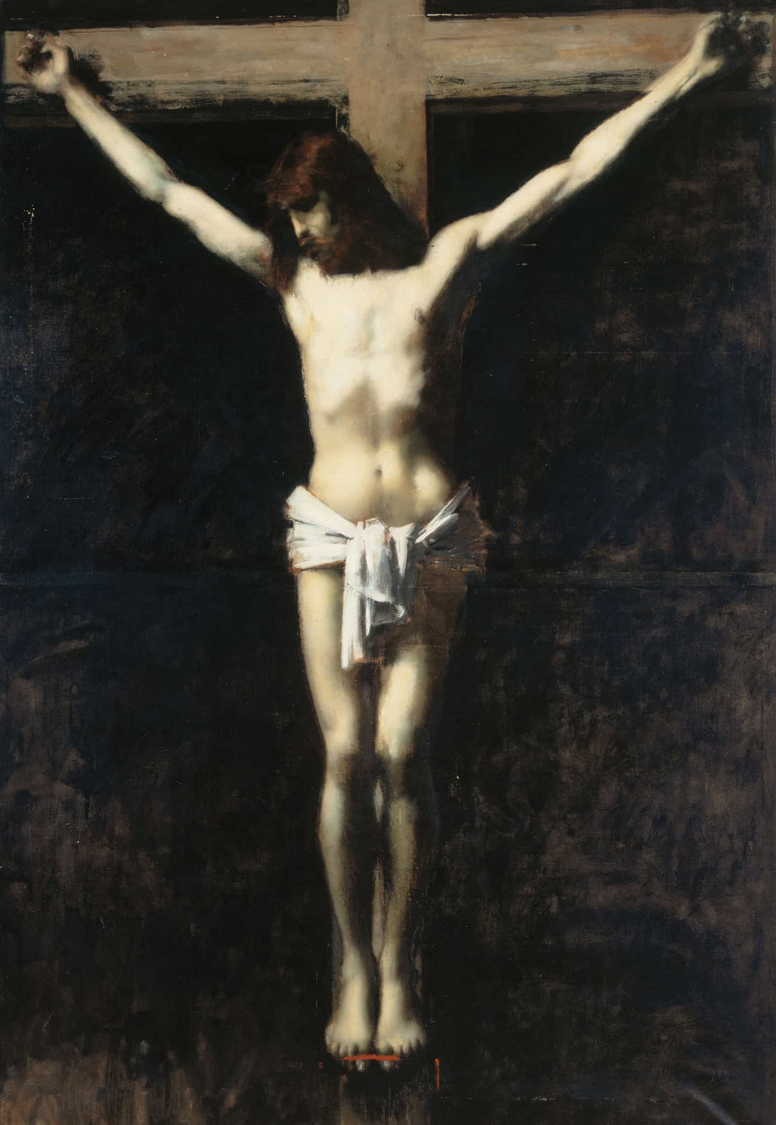 Christ En Croix by Jean Jacques Henner - Image 2