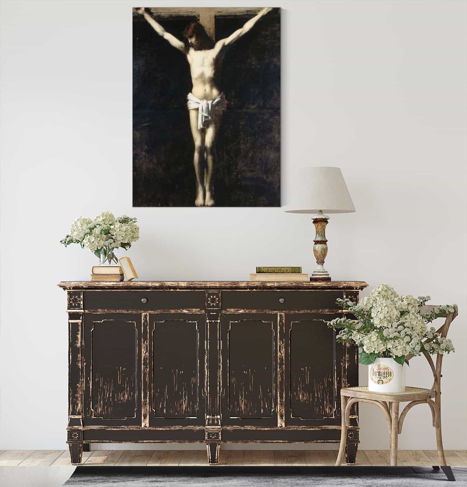 Christ En Croix by Jean Jacques Henner - Image 4
