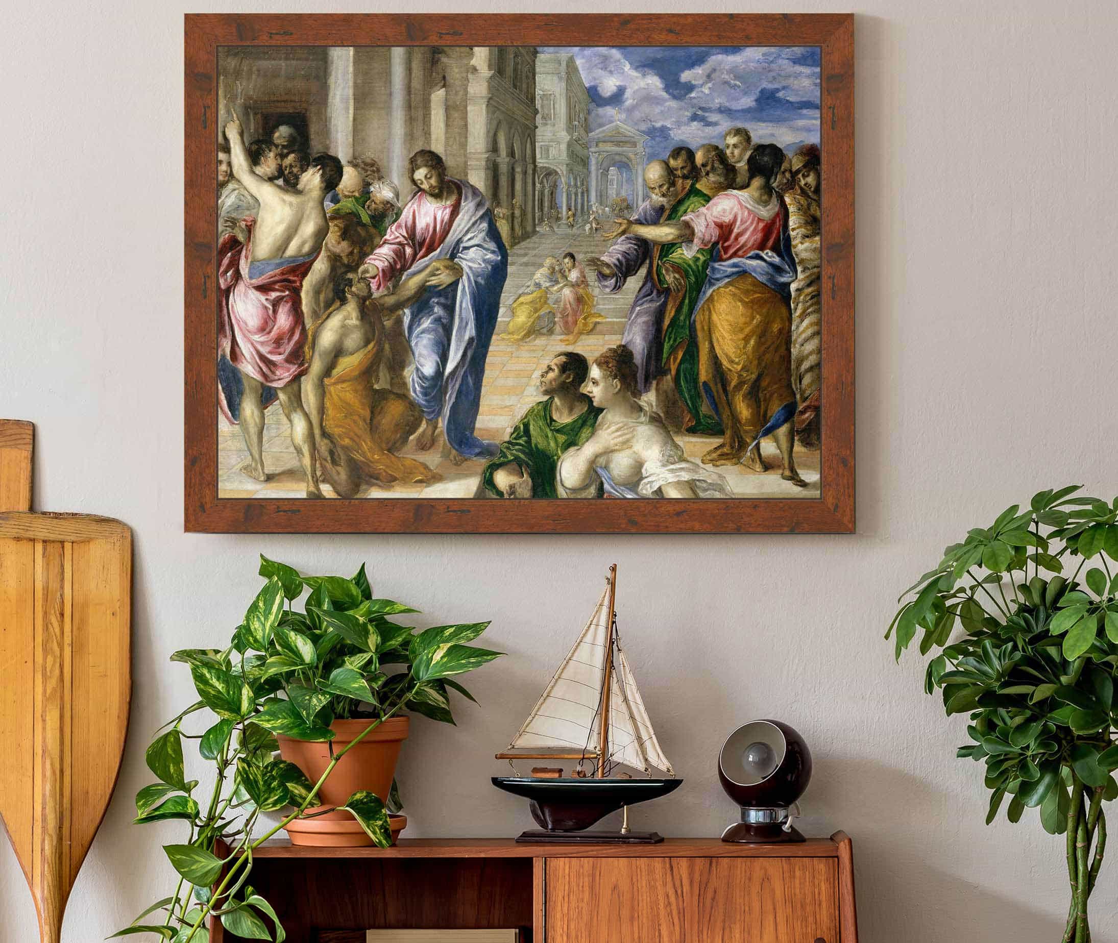 Christ Healing The Blind by El Greco - Image 3