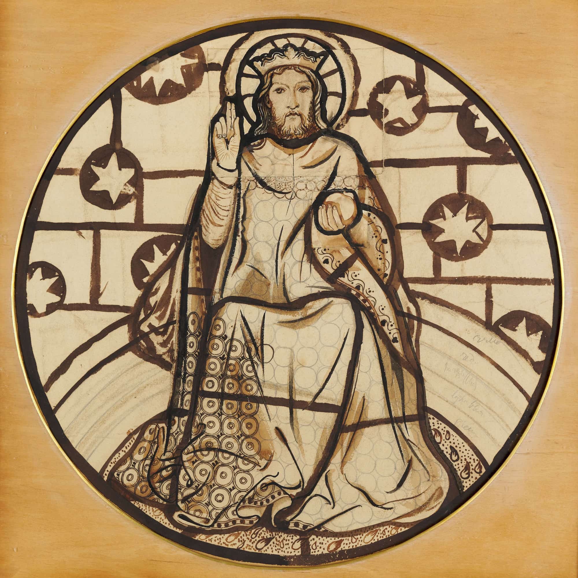 Christ In Majesty by Sir Edward Coley Burne Jones - Image 4