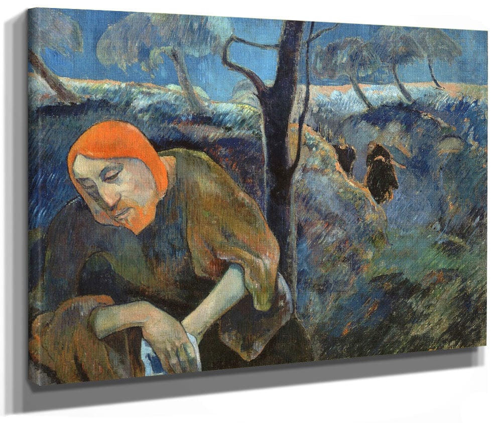 Christ In The Garden Of Olives By Paul Gauguin