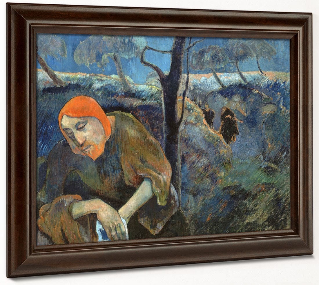 Christ In The Garden Of Olives By Paul Gauguin - Image 6
