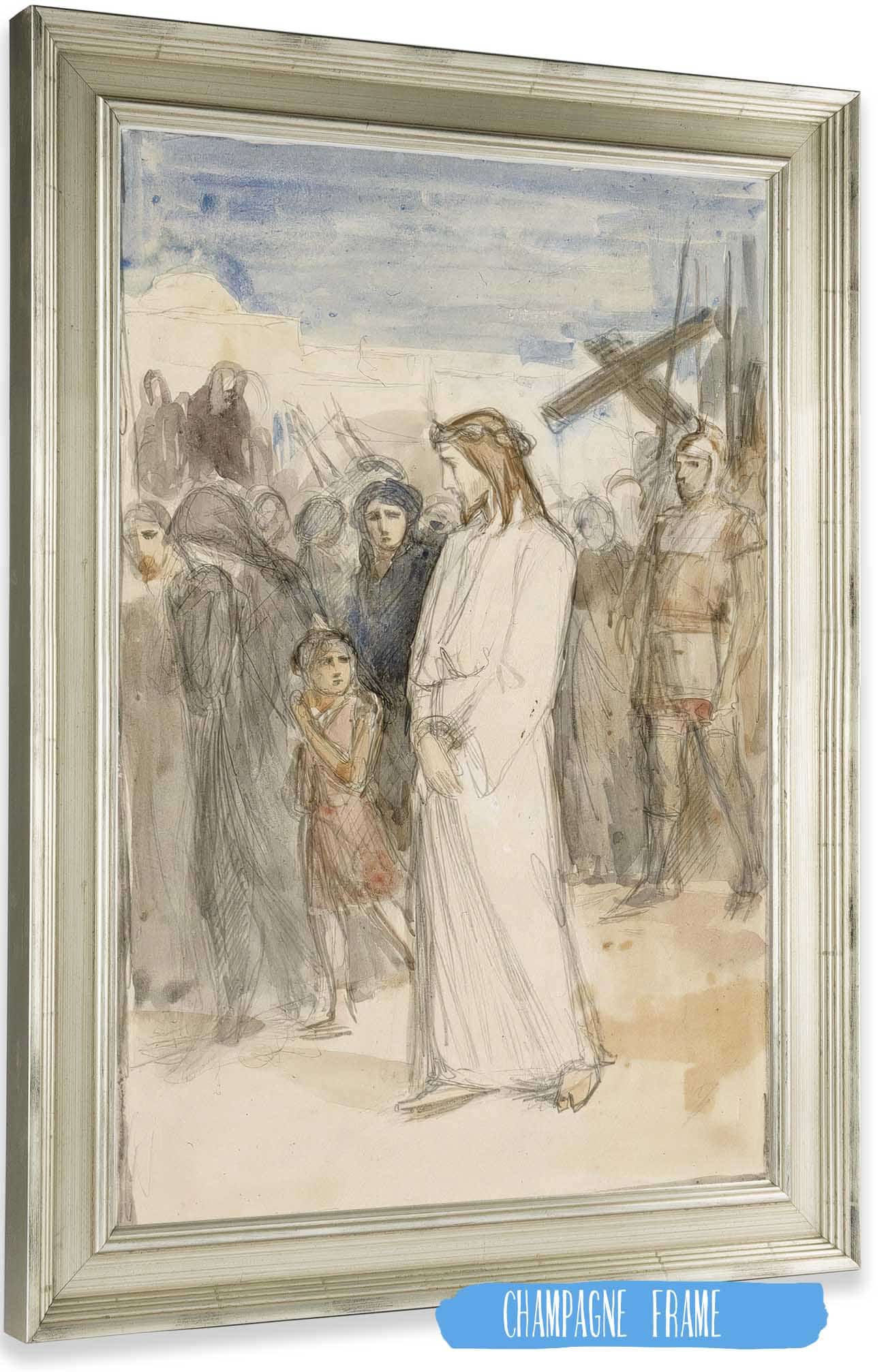 Christ Is Taken To Calvary by Albert Edelfelt