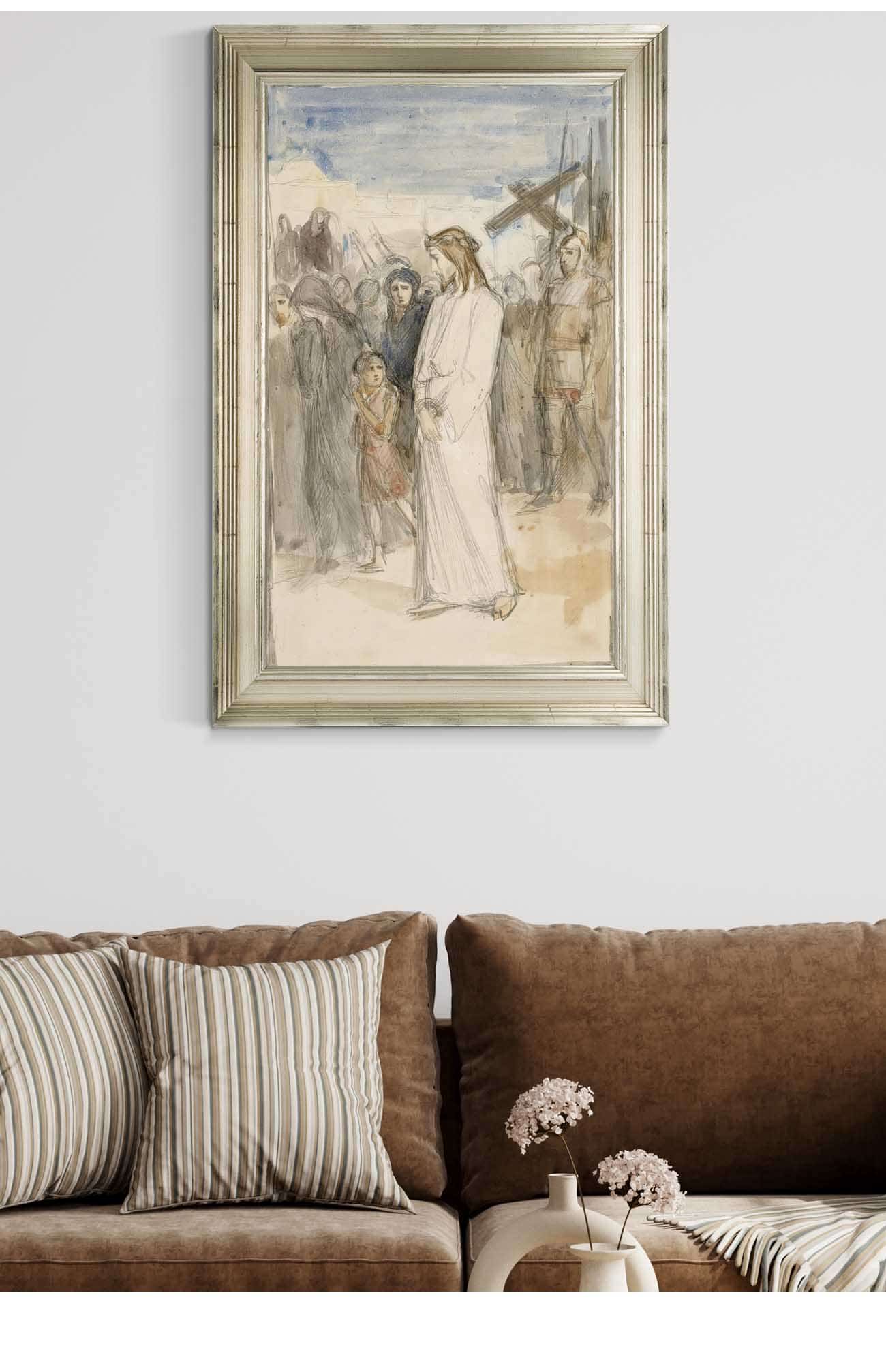 Christ Is Taken To Calvary by Albert Edelfelt - Image 5