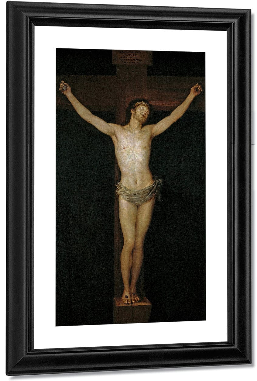 Christ On The Cross 1780 255X154Cm Museo Del Prado Madrid P00745 By Francisco De Goya - Image 3