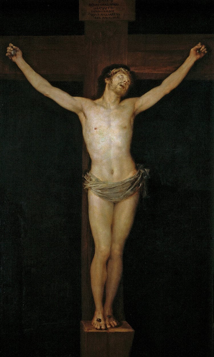 Christ On The Cross 1780 255X154Cm Museo Del Prado Madrid P00745 By Francisco De Goya - Image 6