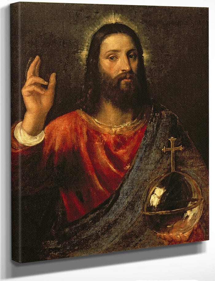 Christ Saviour By Titian
