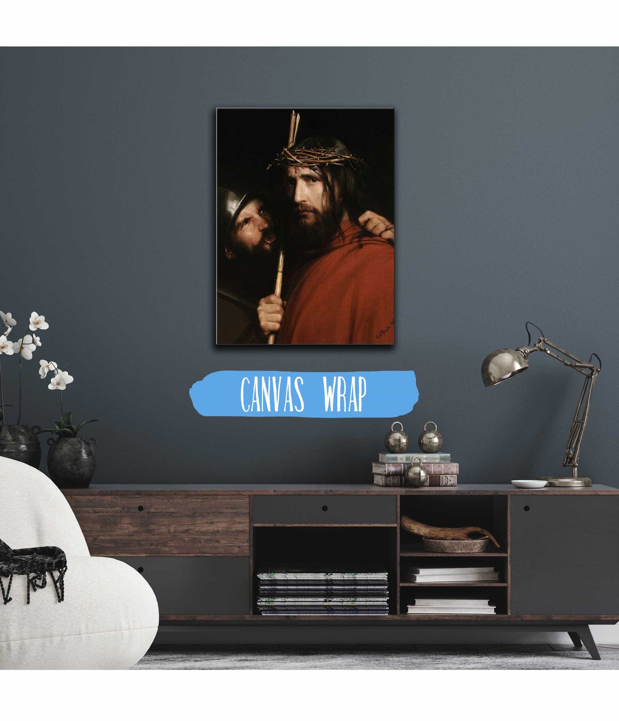 Christ With Mocking Soldier by Carl Bloch - Image 3