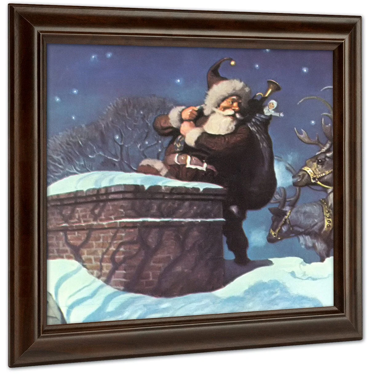 Christmas Day By NC Wyeth - Image 4