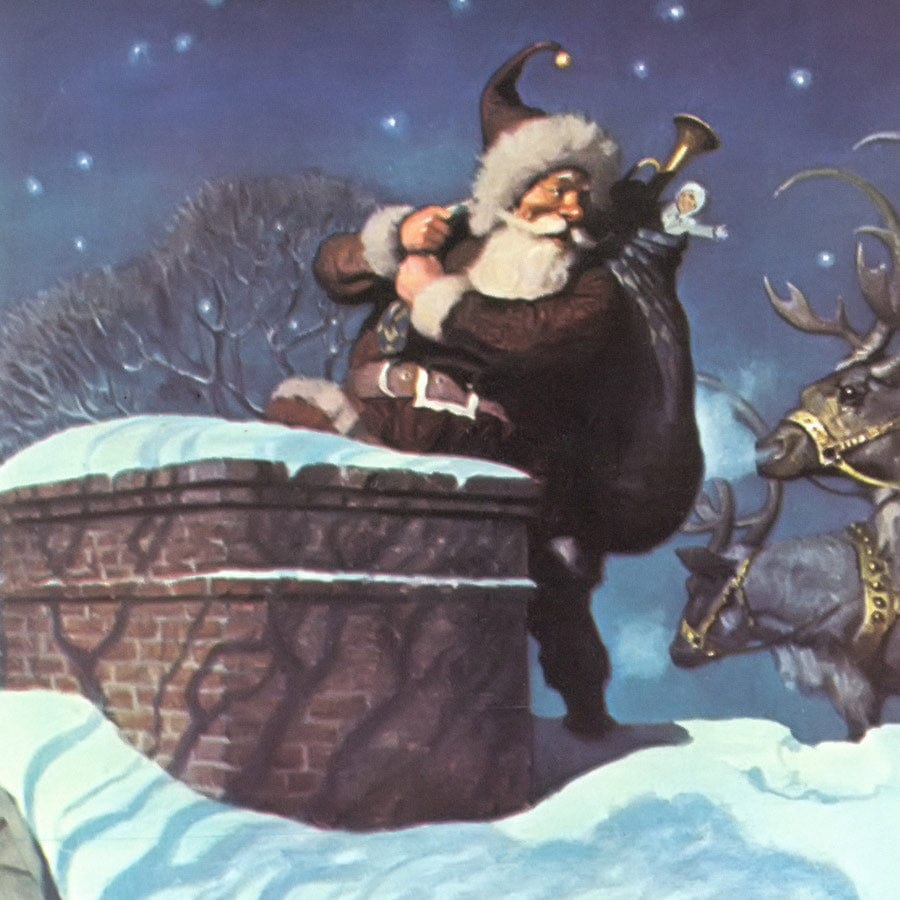 Christmas Day By NC Wyeth - Image 5