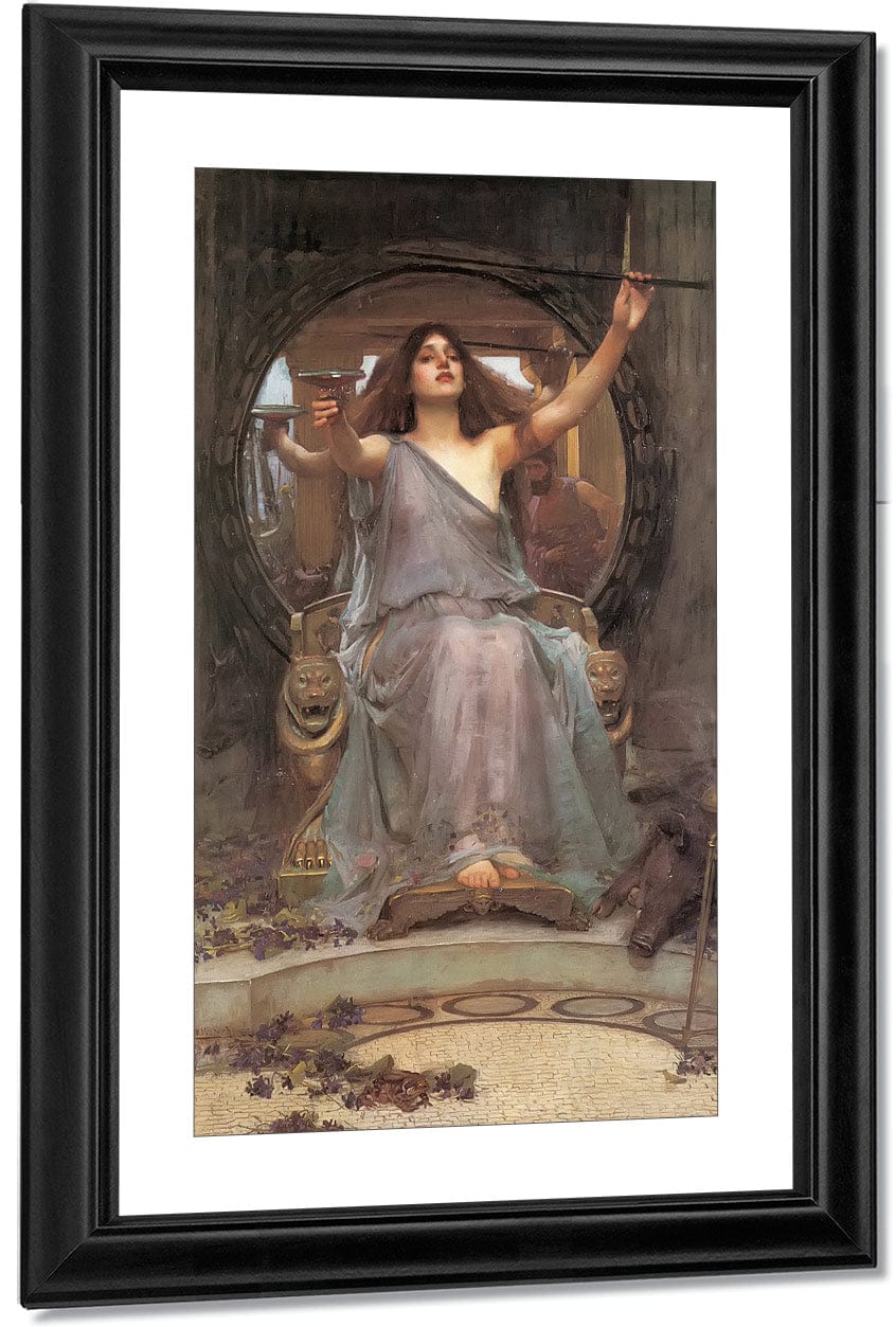 Circe Offering The Cup To Odysseus By John Waterhouse - Image 3