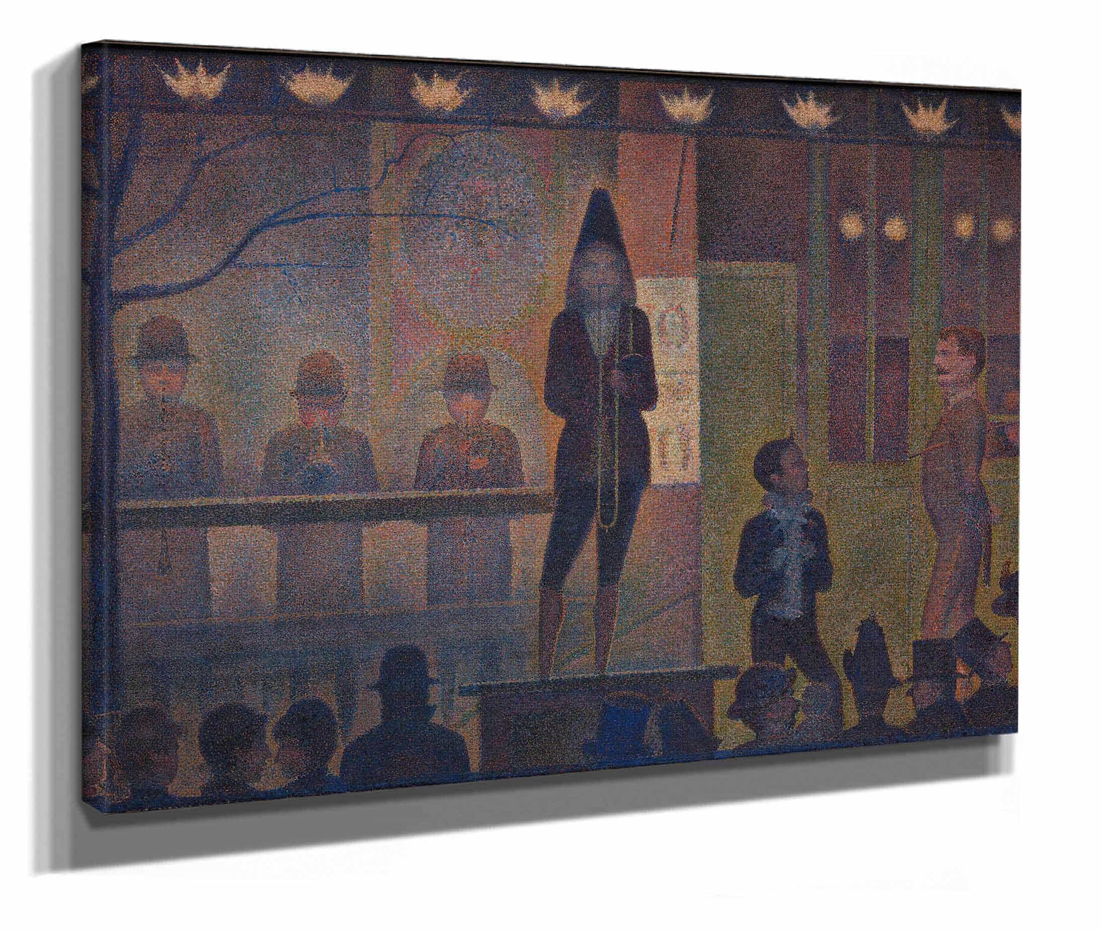 Circus Sideshow Parade De Cirque by Georges Seurat