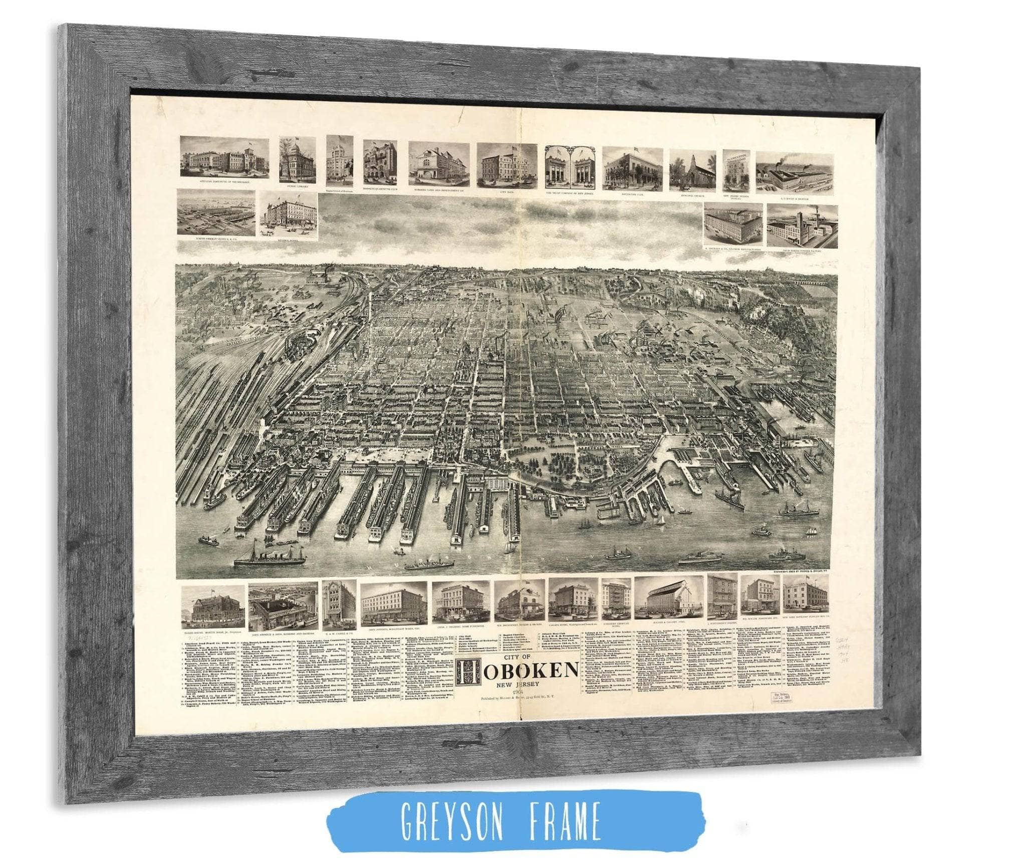 City Of Hoboken New Jersey 1904 State of New Jersey - Image 6