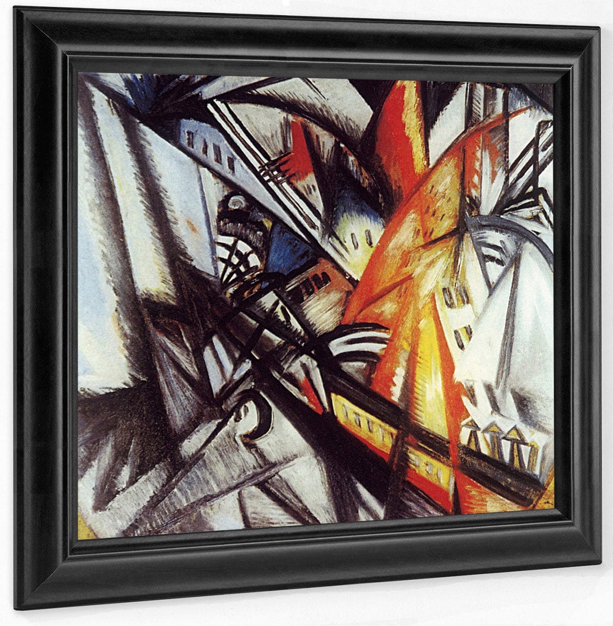 City On Fire 1914 By Olga Rozanova - Image 6