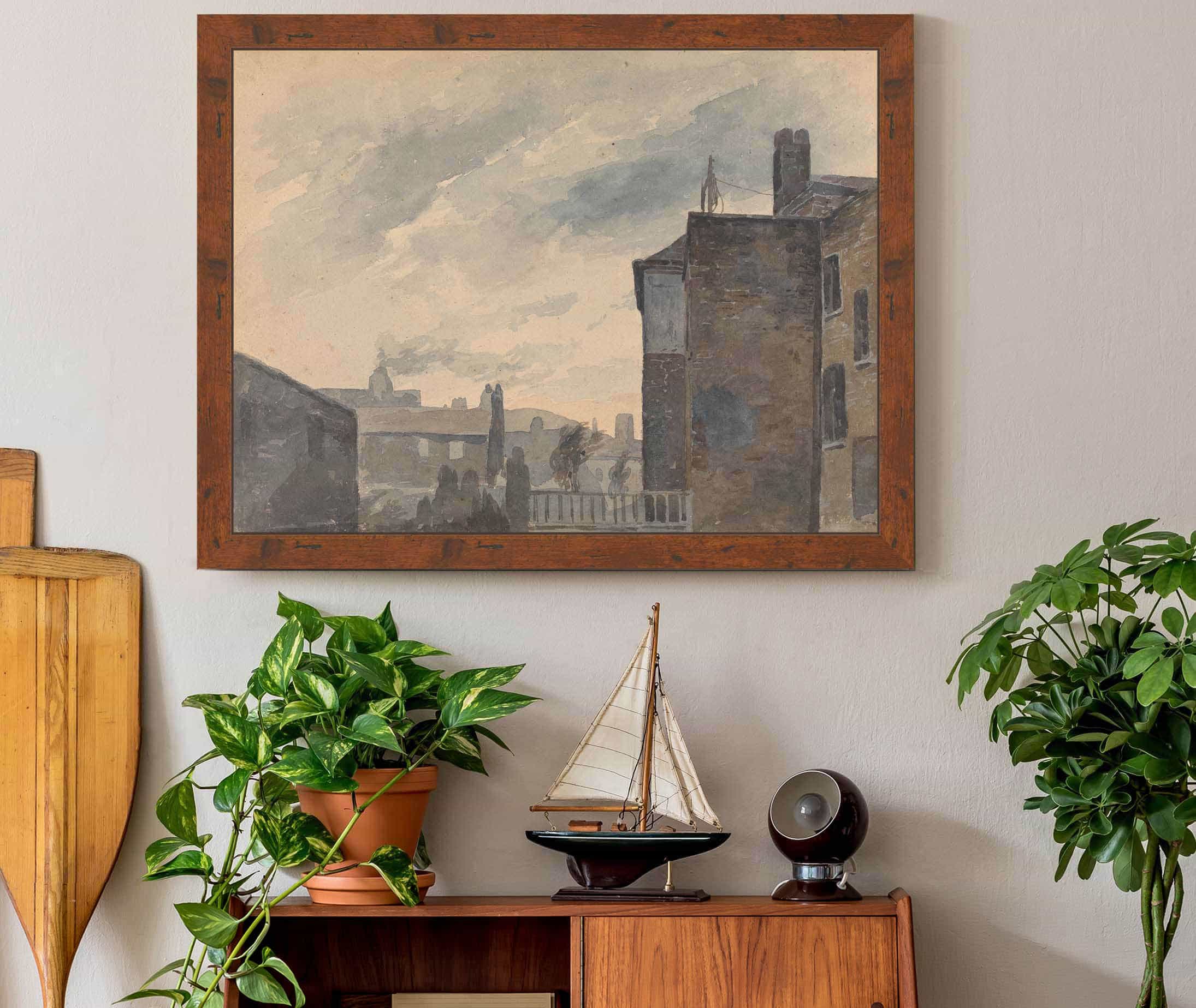 City Scene With Buildings by Thomas Sully - Image 3