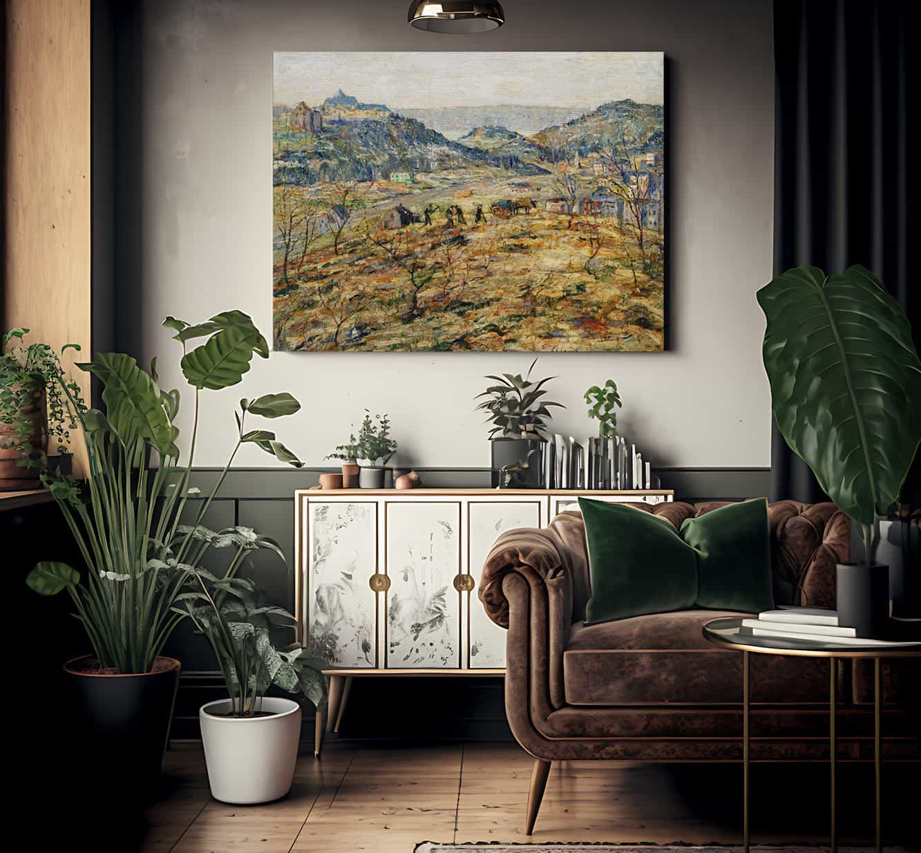 City Suburbs By Ernest Lawson - Image 2