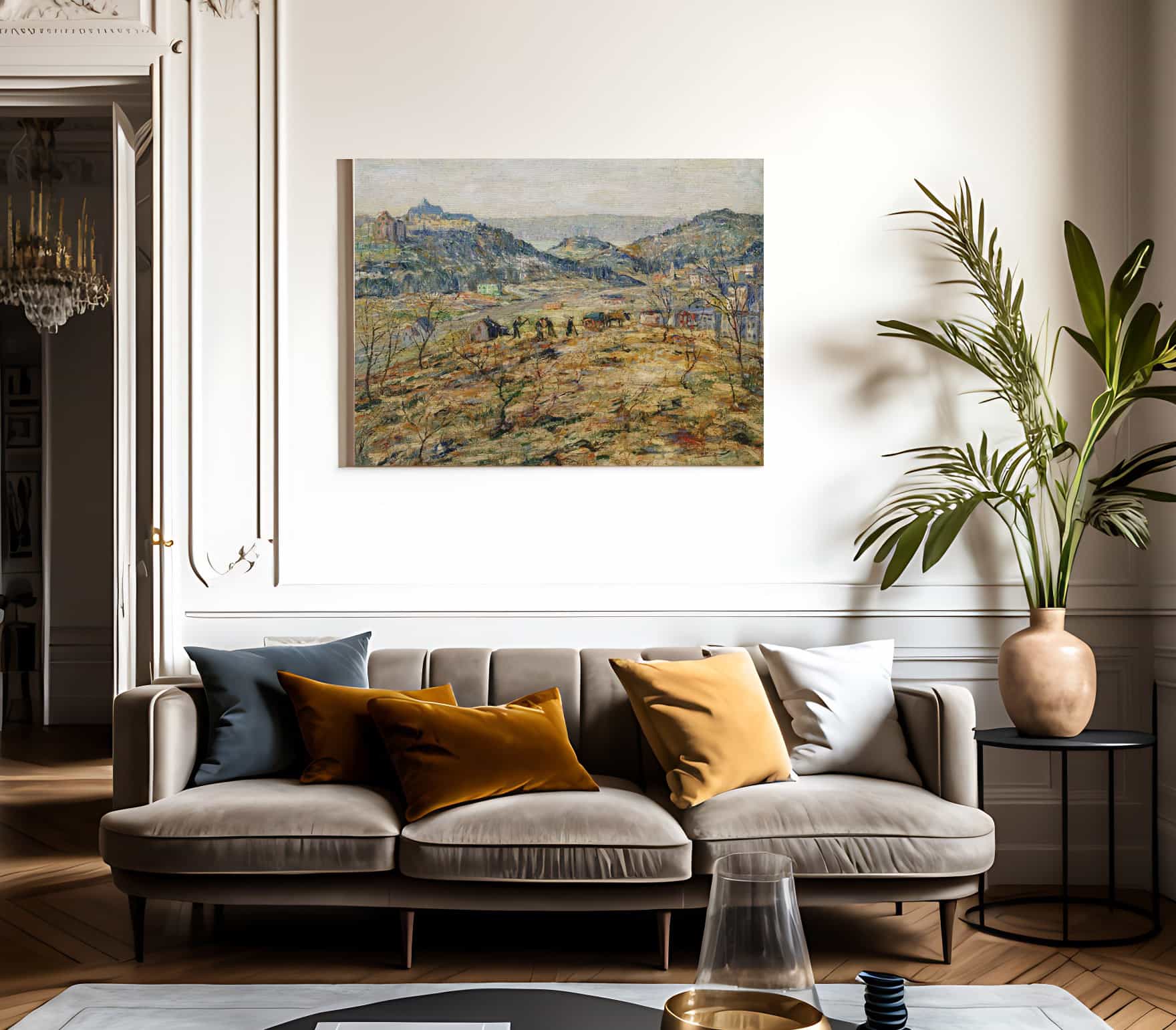 City Suburbs By Ernest Lawson - Image 3