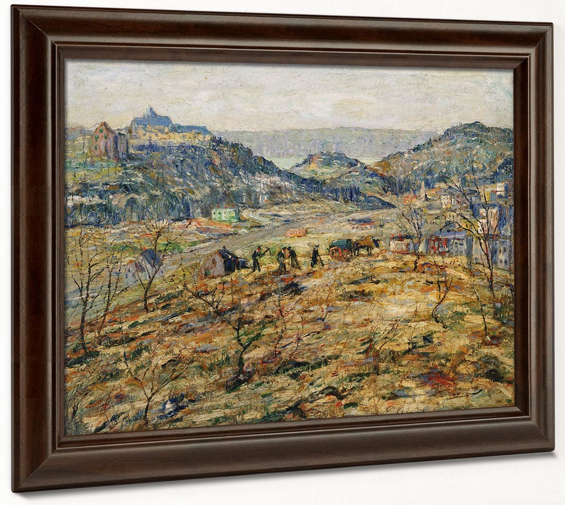 City Suburbs By Ernest Lawson - Image 6