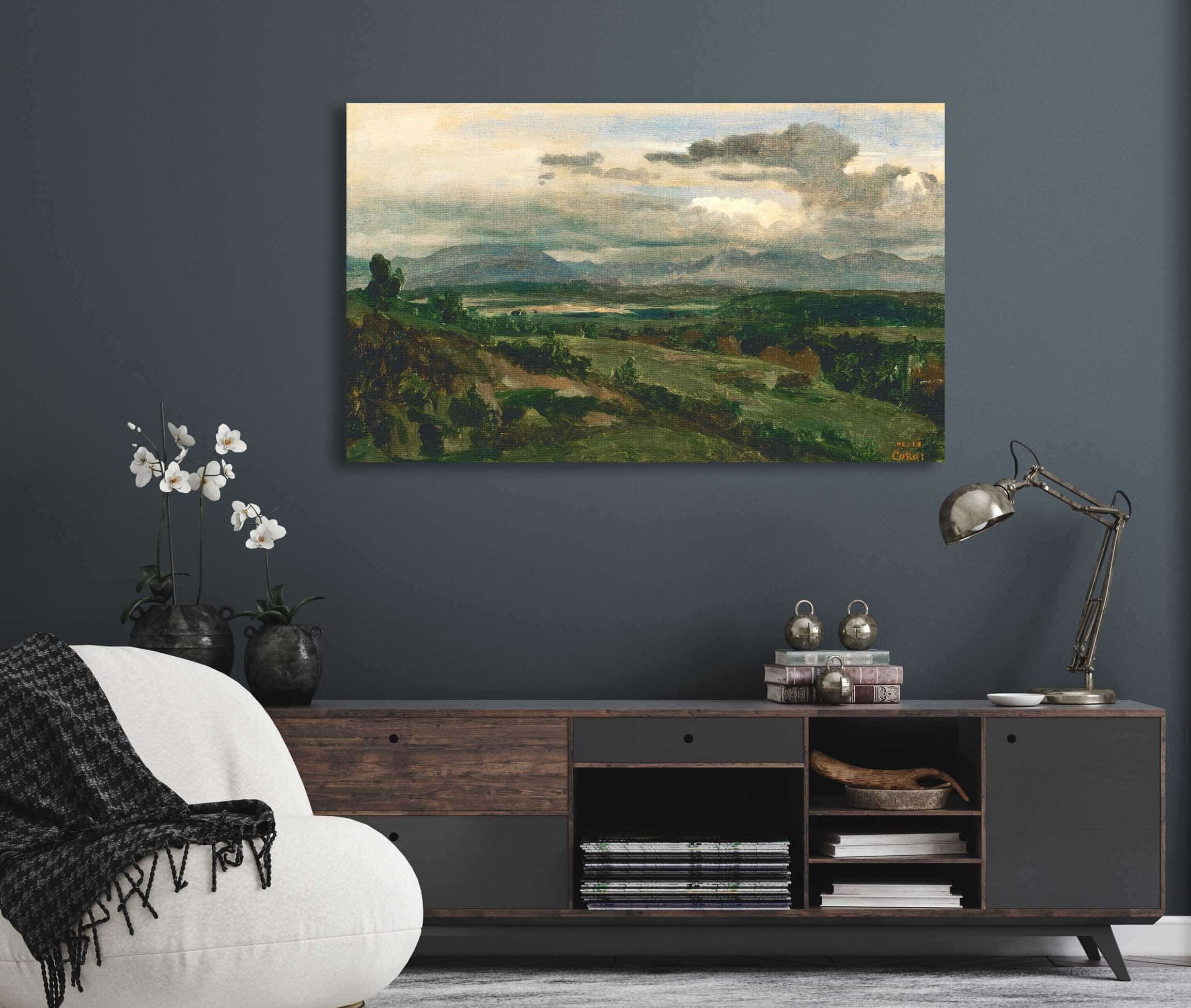 Civita Castellana by Jean Baptiste Camille Corot - Image 5