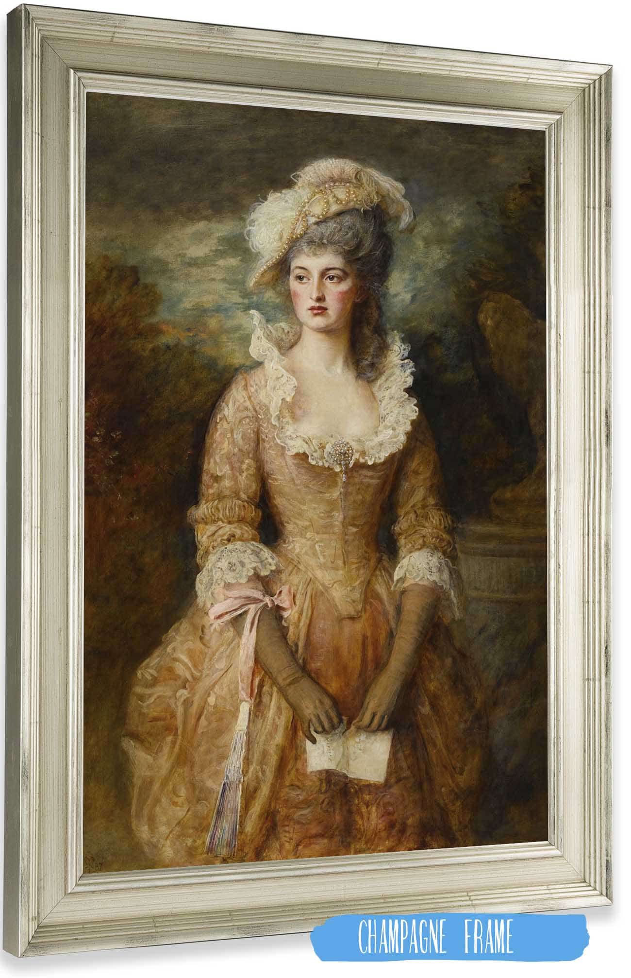 Clarissa by Sir John Everett Millais
