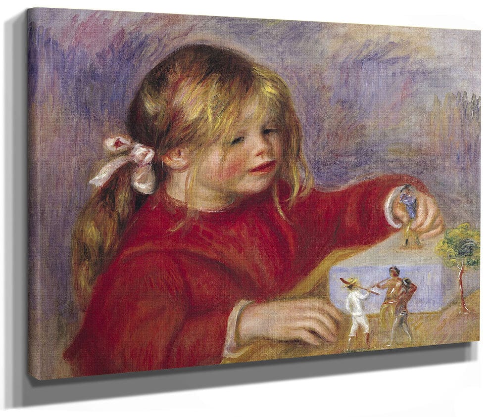 Claude Renoir (B.1901) At Play By Pierre Auguste Renoir