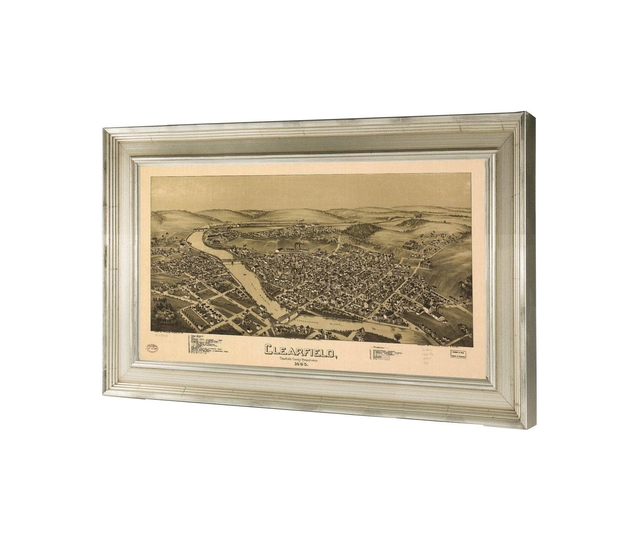 Clearfield Clearfield County Pennsylvania 1895 State Of Pennsylvania - Image 3