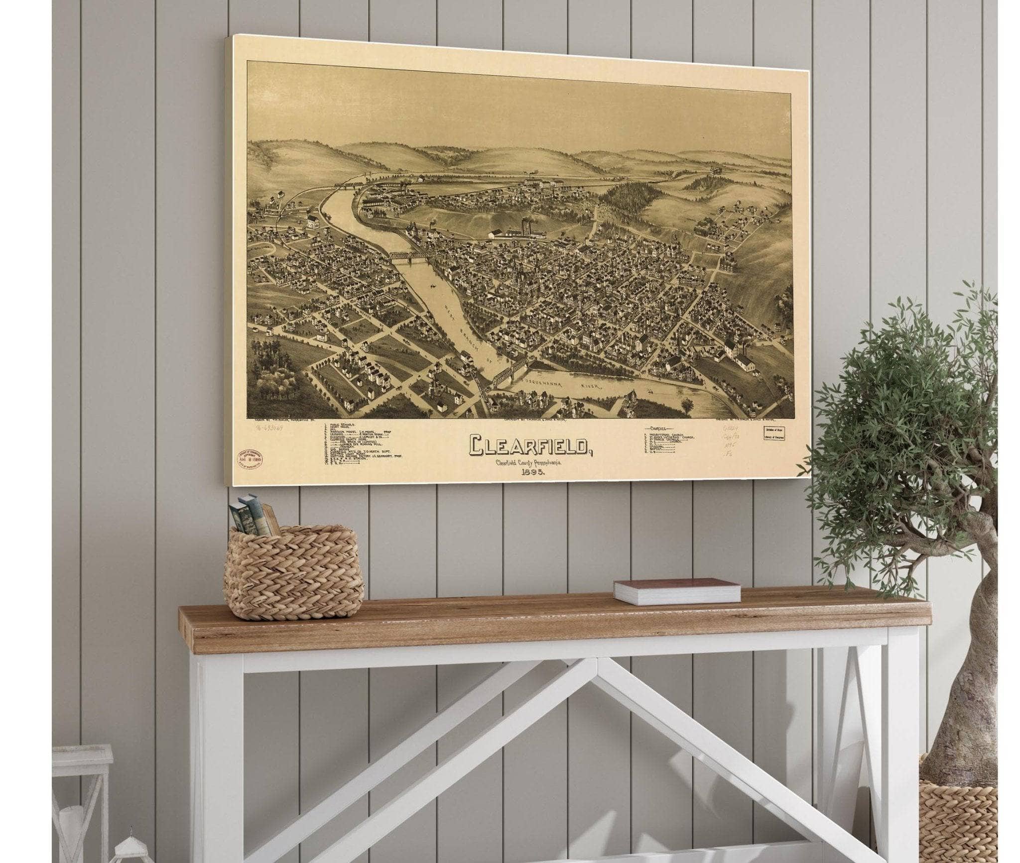 Clearfield Clearfield County Pennsylvania 1895 State Of Pennsylvania - Image 6