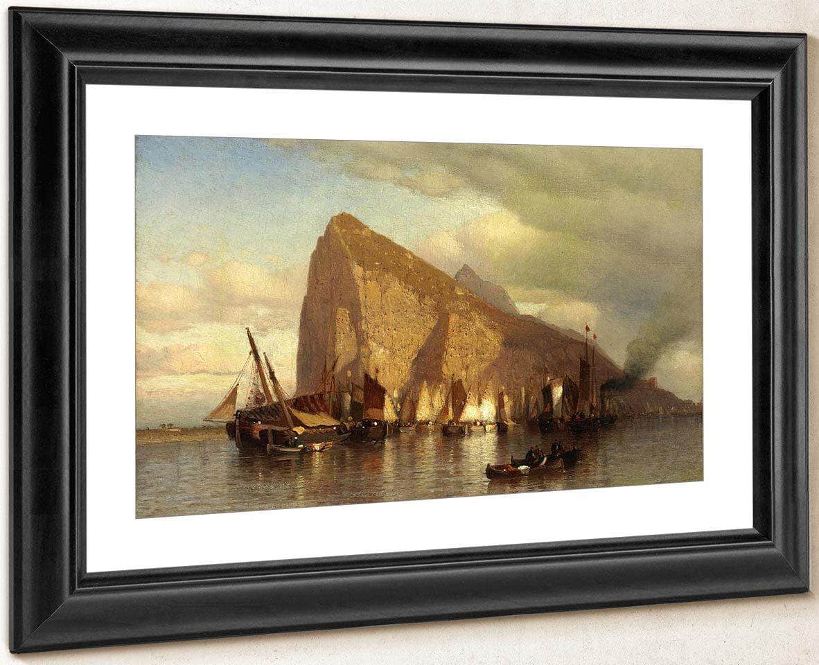 Clearing Storm At Gibraltar By Samuel Colman - Image 2