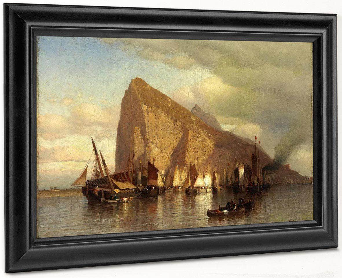Clearing Storm At Gibraltar By Samuel Colman - Image 6