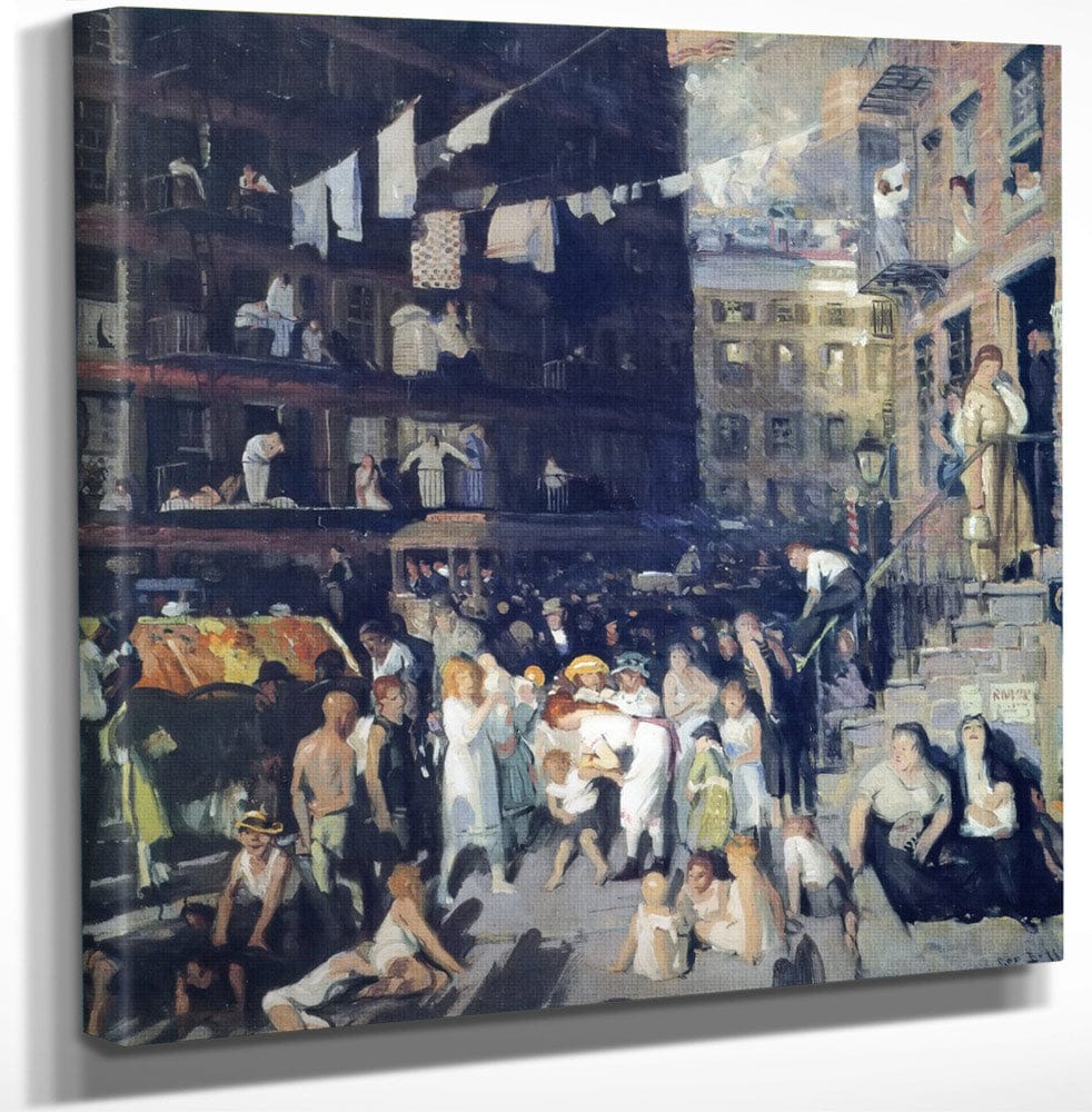 Cliff Dwellers 1913 By George Bellows