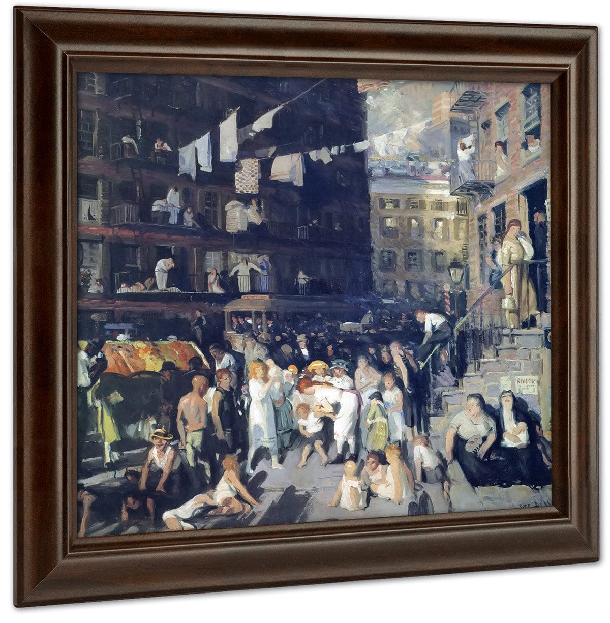 Cliff Dwellers 1913 By George Bellows - Image 4