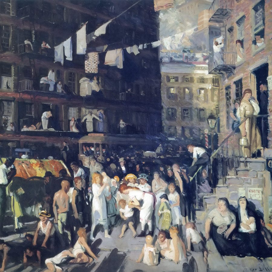 Cliff Dwellers 1913 By George Bellows - Image 5