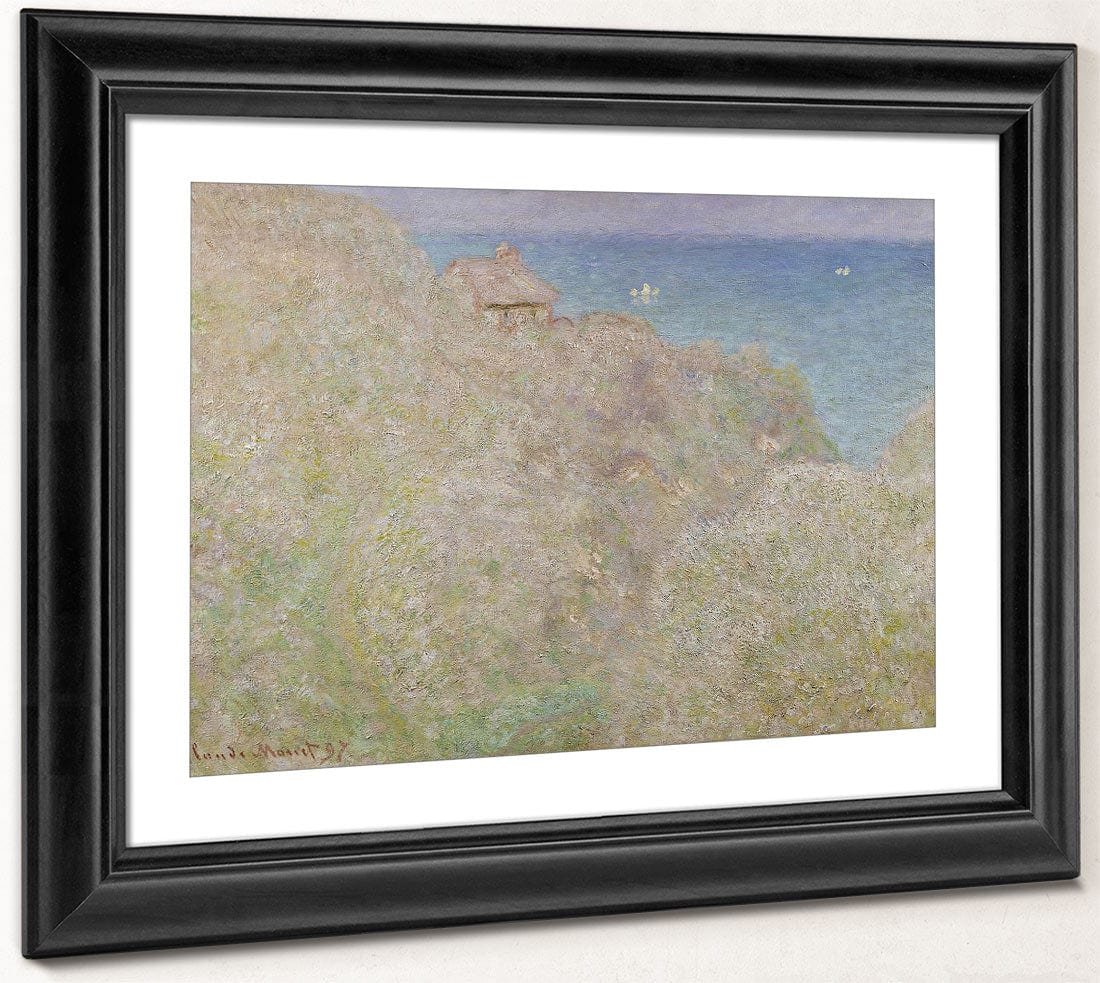 Cliffs At Varengeville By Claude Monet - Image 4