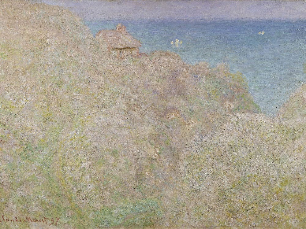 Cliffs At Varengeville By Claude Monet - Image 7
