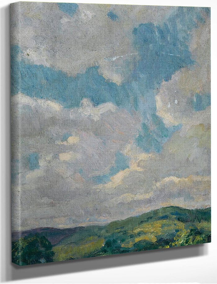 Cloud Study From The Connecticut Litchfield Hills Circa 1912 1919 By Francis Luis Mora