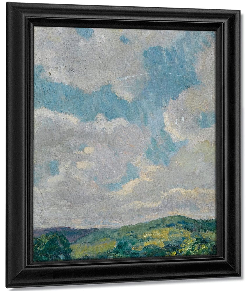 Cloud Study From The Connecticut Litchfield Hills Circa 1912 1919 By Francis Luis Mora - Image 7