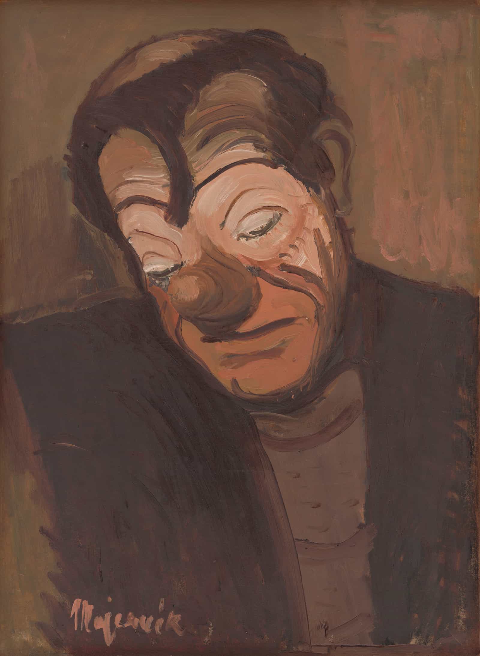 Clown by Cyprian Majernik
