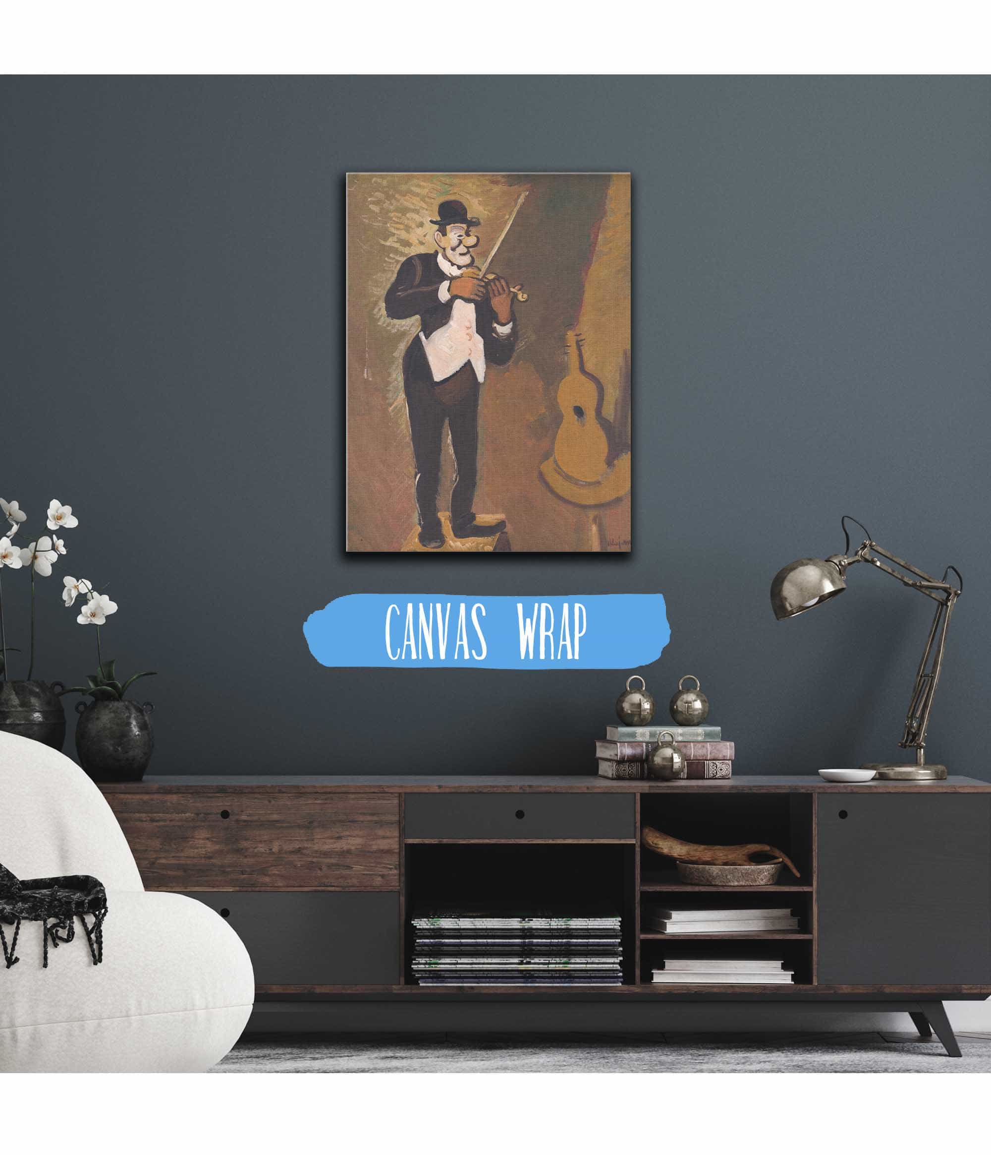 Clown Playing The Violin by Cyprian Majernik - Image 3