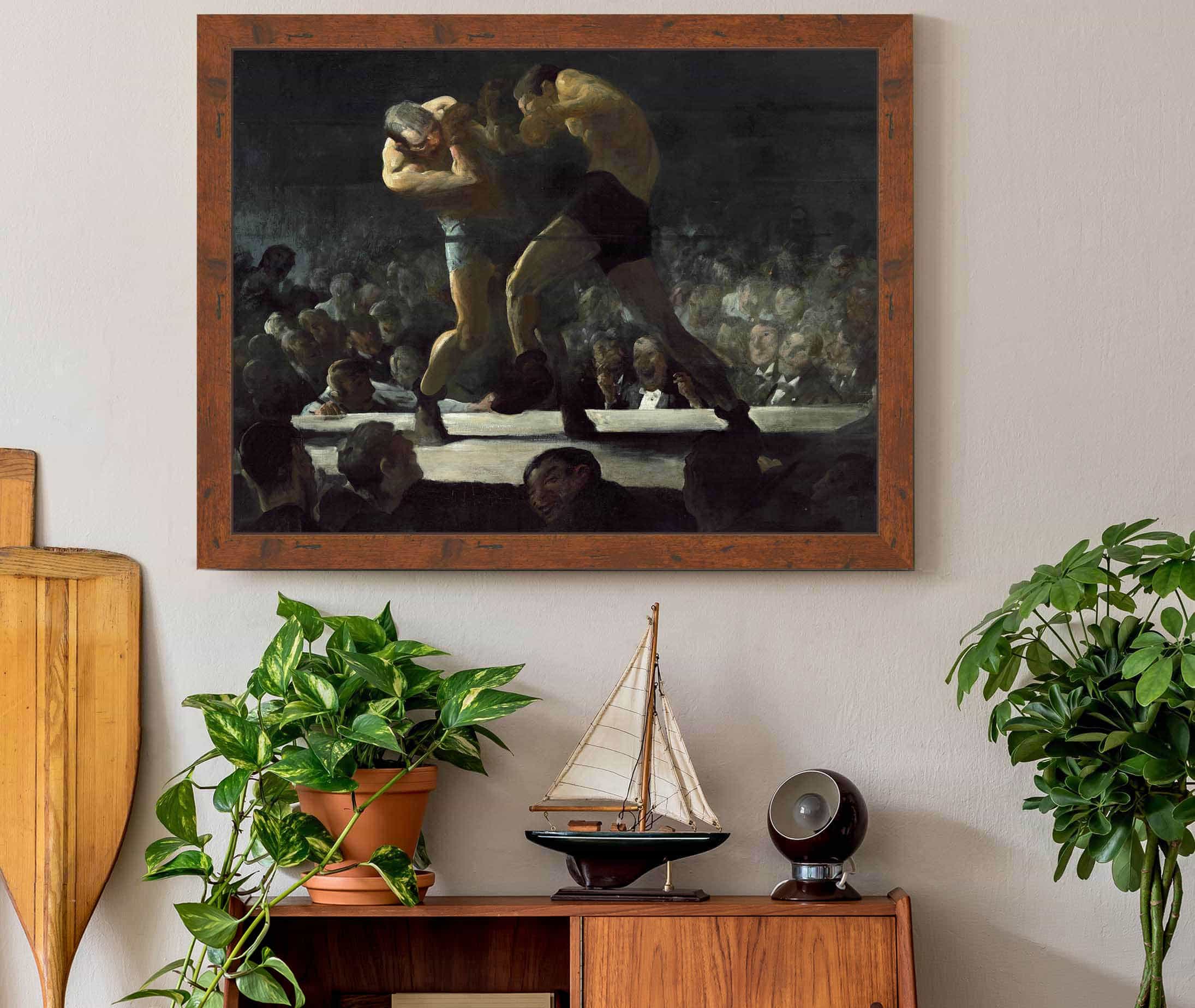 Club Night by George Wesley Bellows - Image 3