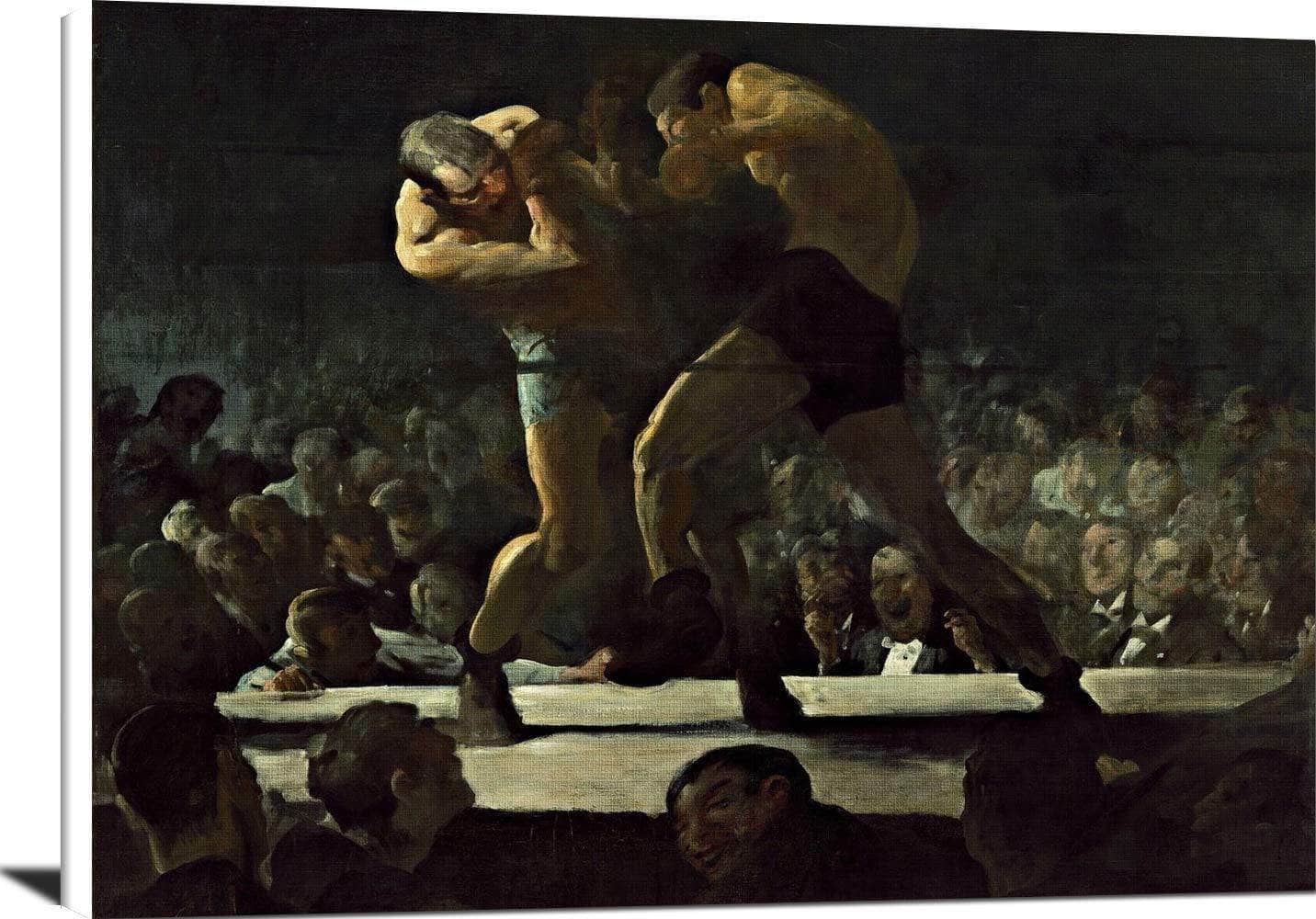 Club Night Painting George Wesley Bellows Canvas Art