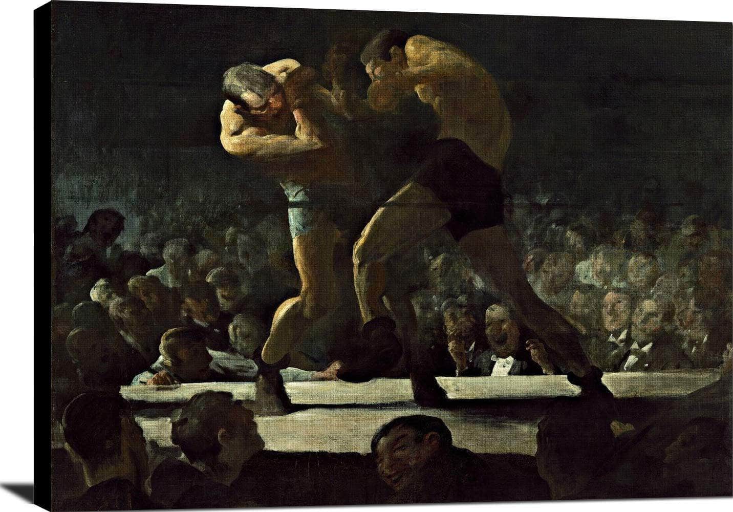 Club Night Painting George Wesley Bellows Canvas Art - Image 2