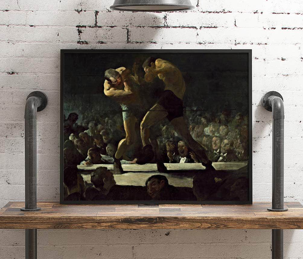 Club Night Painting George Wesley Bellows Canvas Art - Image 4